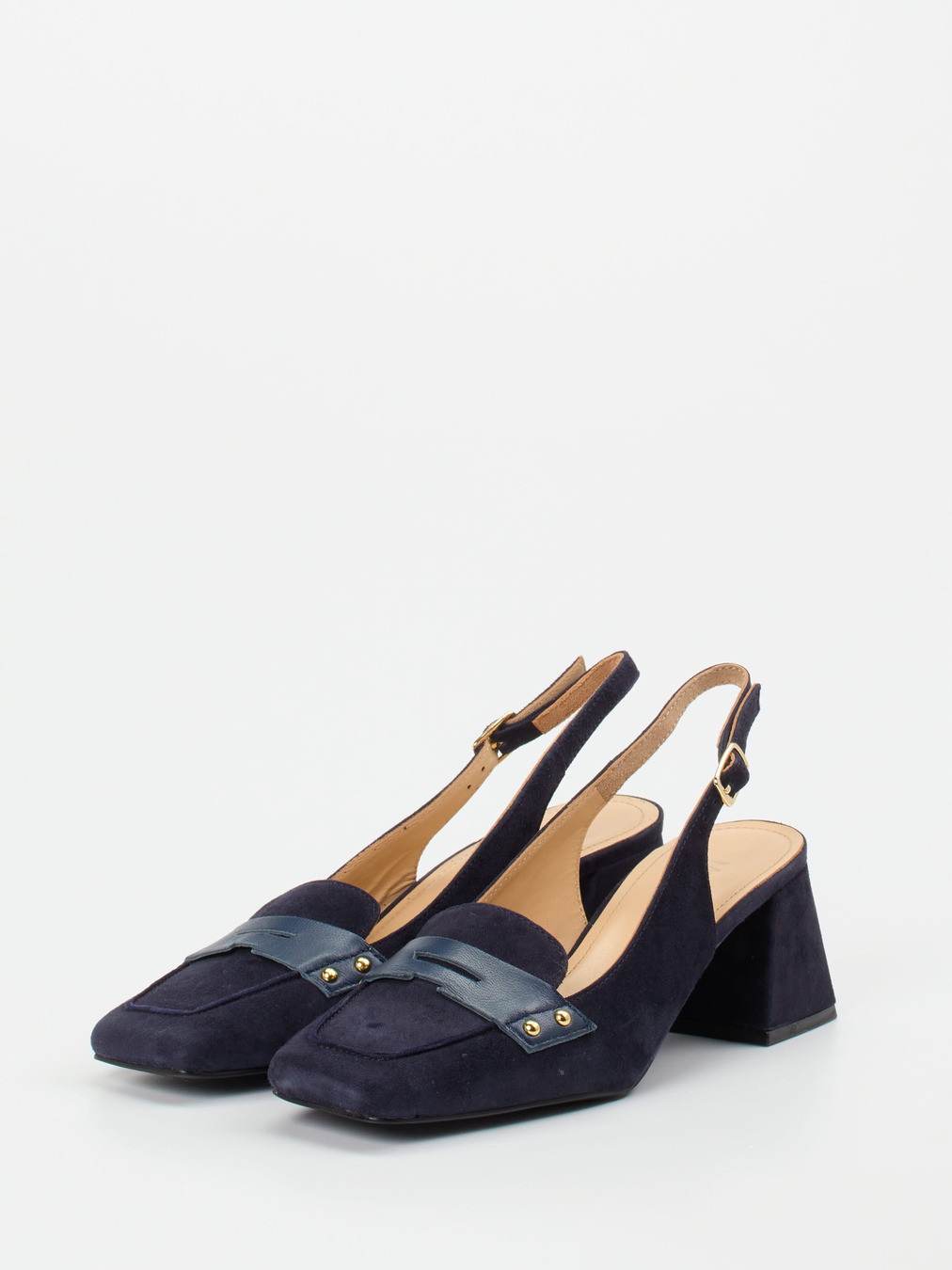 Slingpumps blau 1307109000402