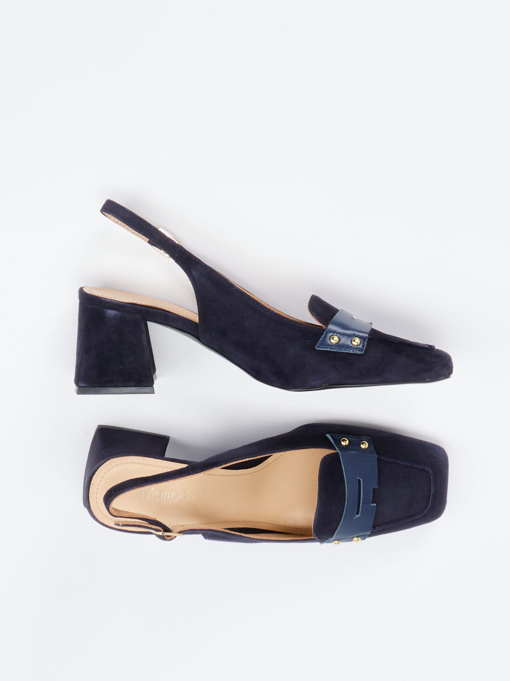 Slingpumps blau 1307109000404