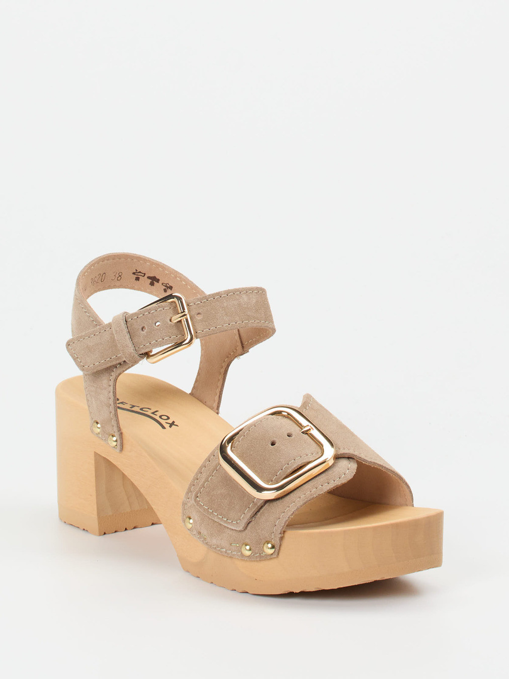 Plateau-Sandalette braun 1247249001006