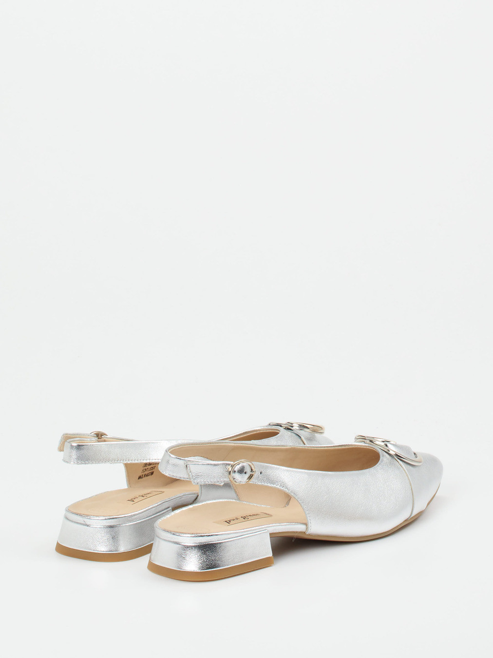 Slingpumps silber 1303449000103