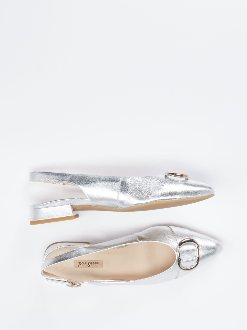 Slingpumps silber 1303449000104