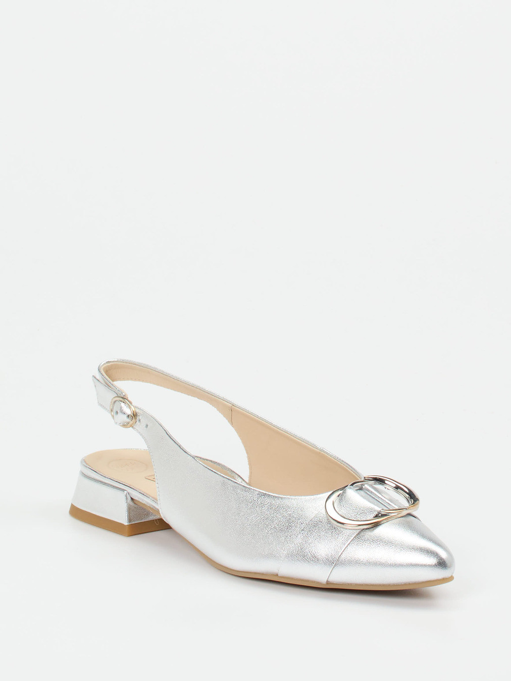 Slingpumps silber 1303449000106