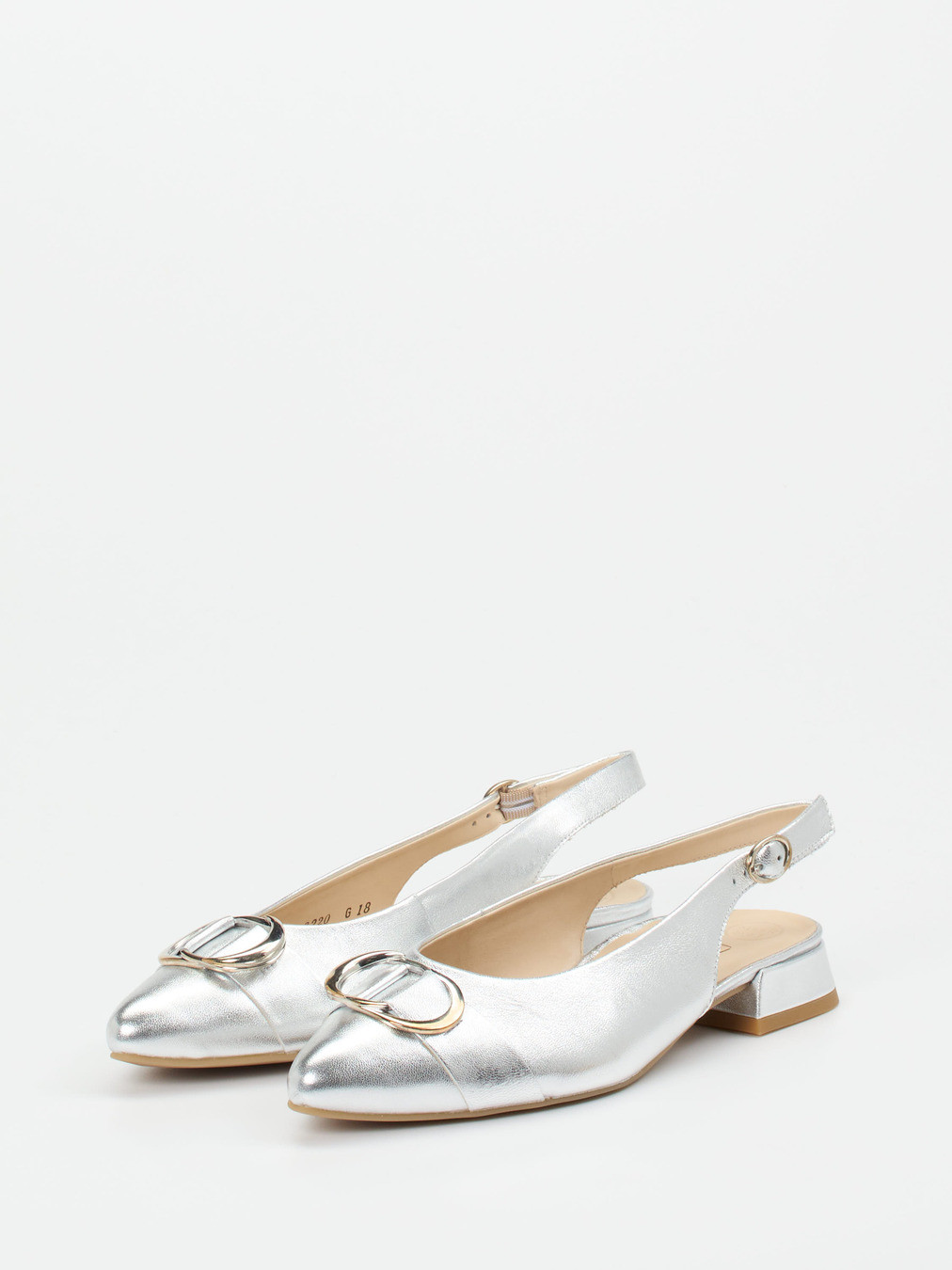Slingpumps silber 1303449000102