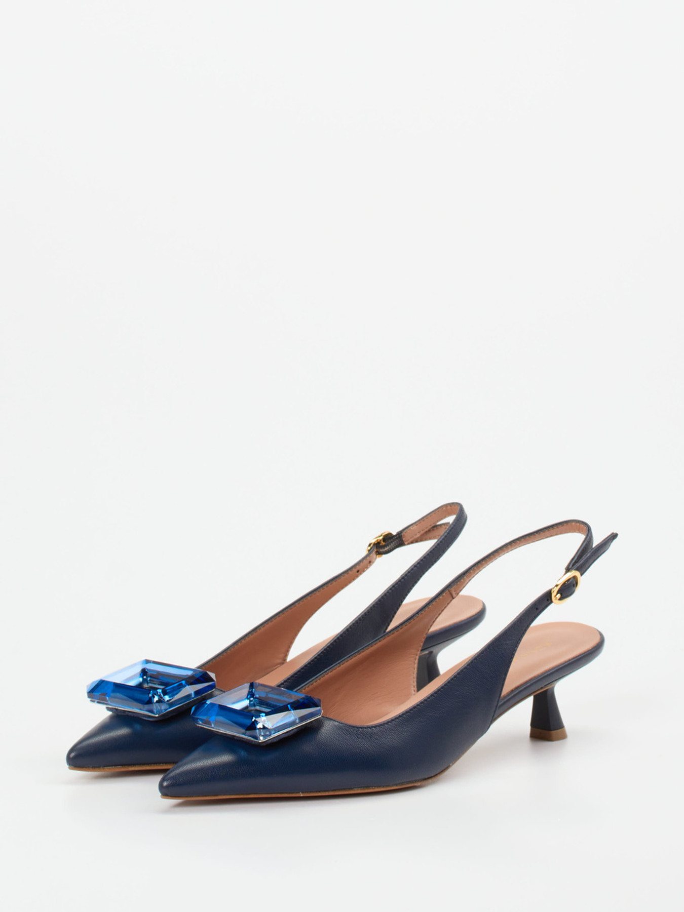 Slingpumps blau 1304109000802