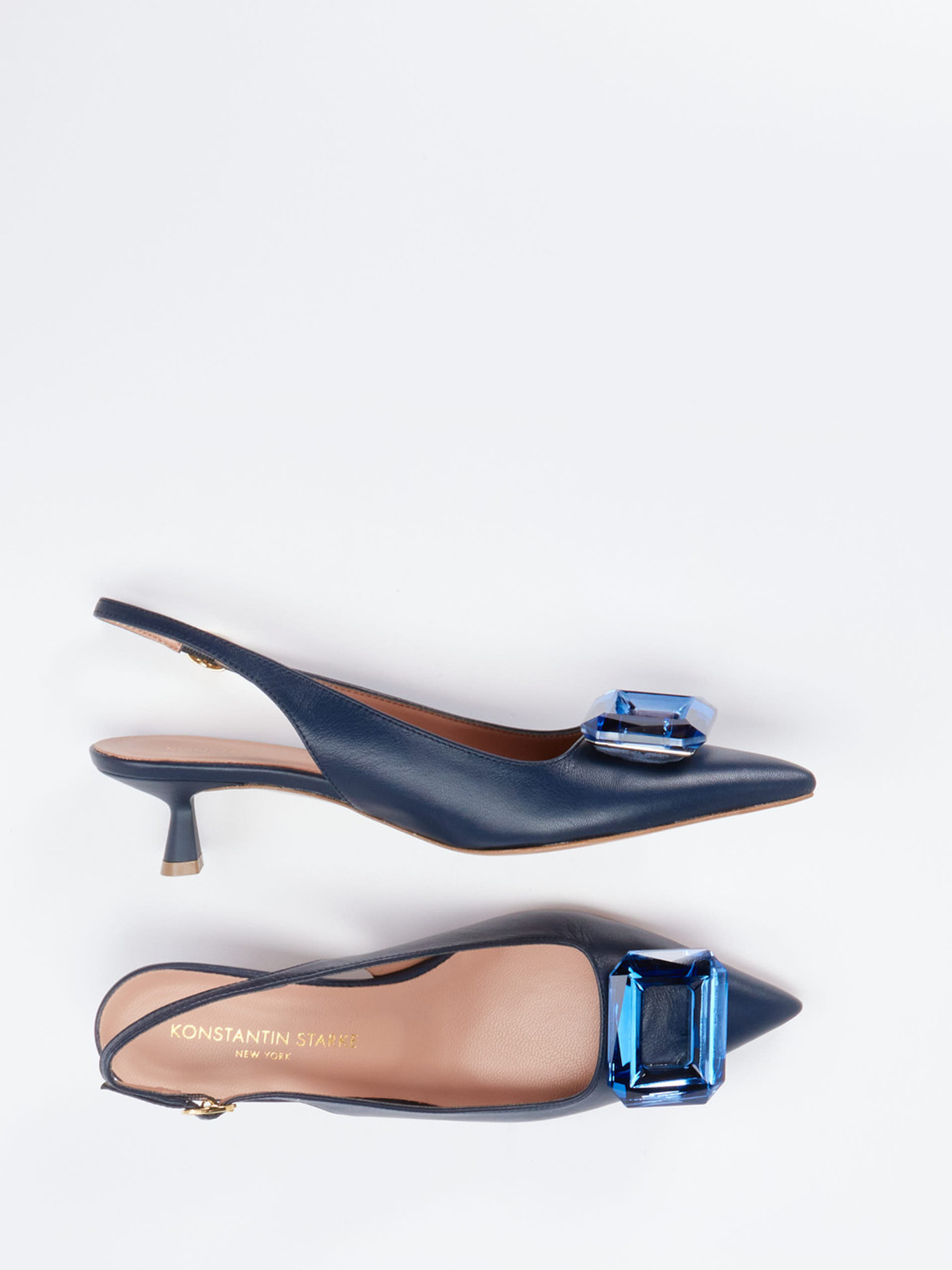 Slingpumps blau 1304109000803