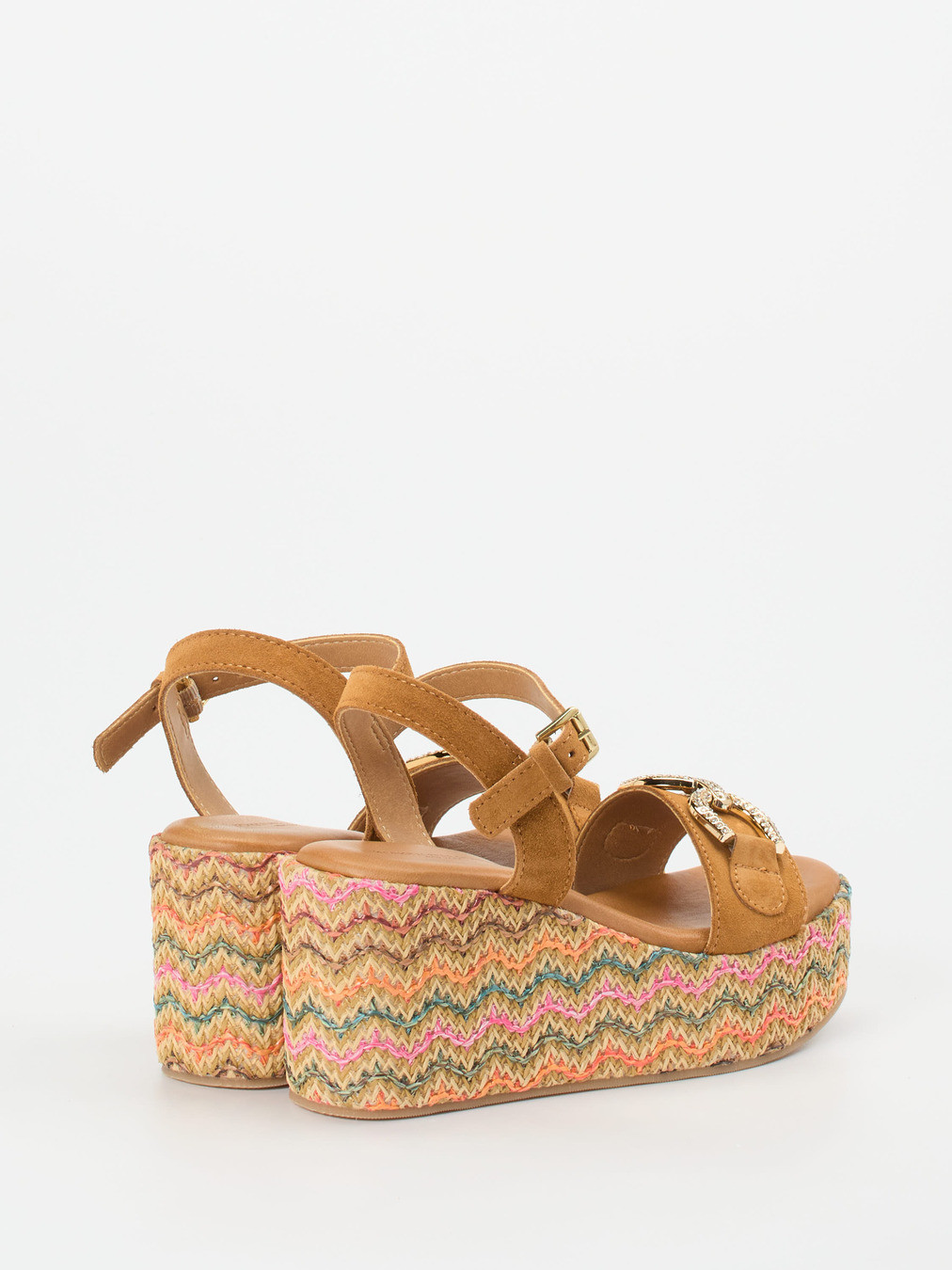 Keilsandalette braun 1259229000503