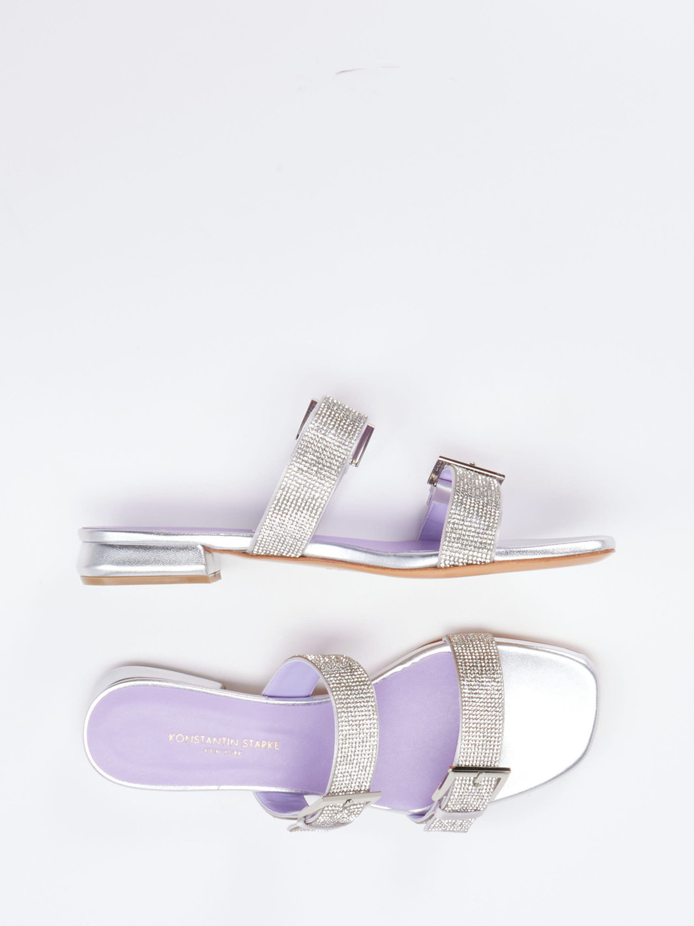 Pantolette silber 1120449001004