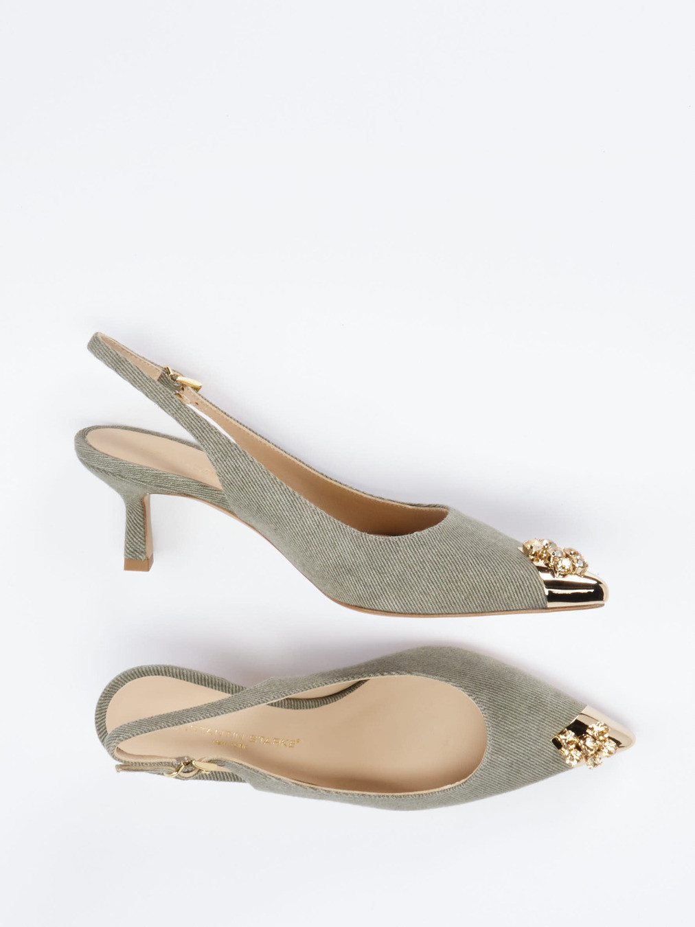 Slingpumps grün 1305629000104