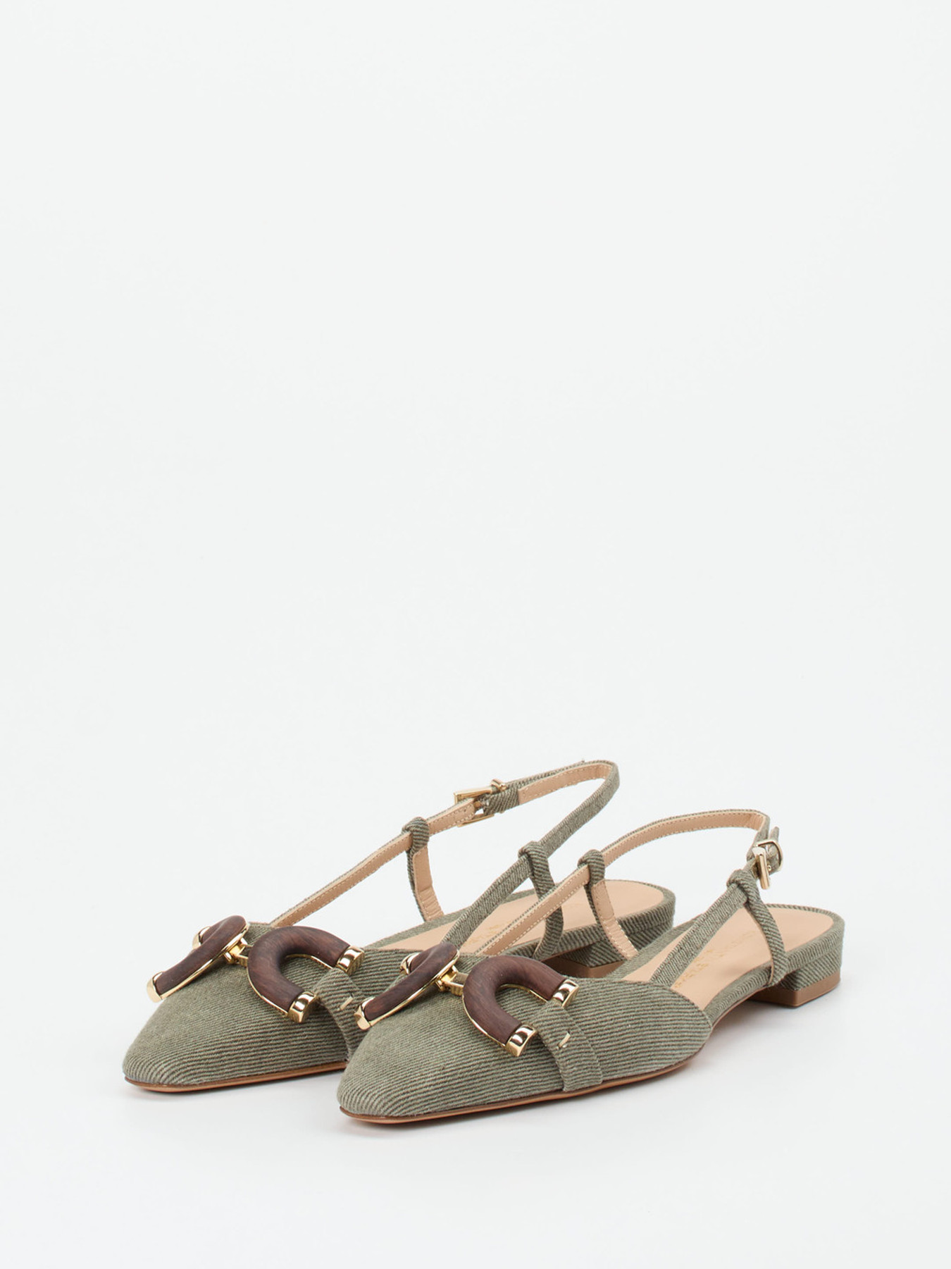 Slingpumps grün 1301629000102