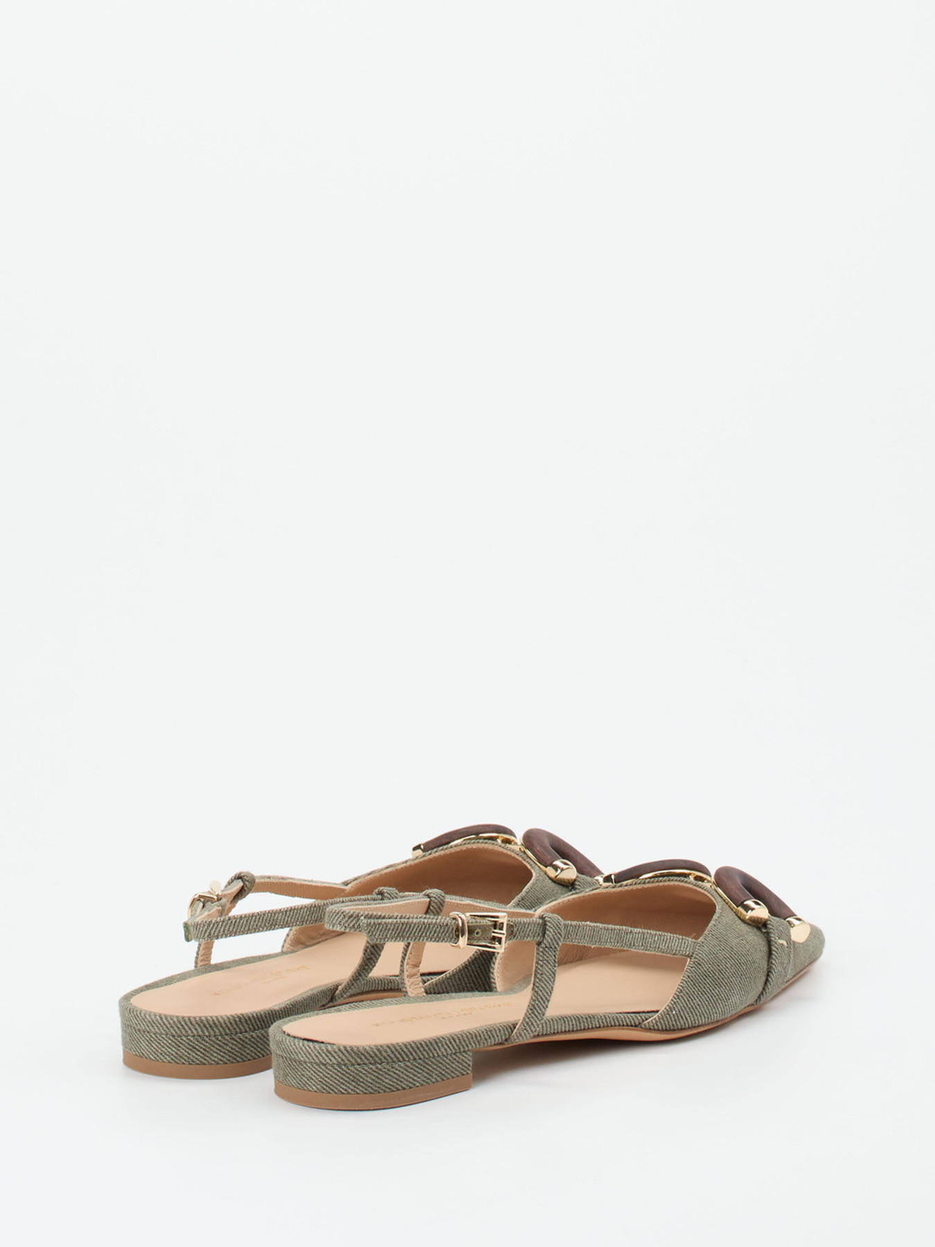 Slingpumps grün 1301629000103