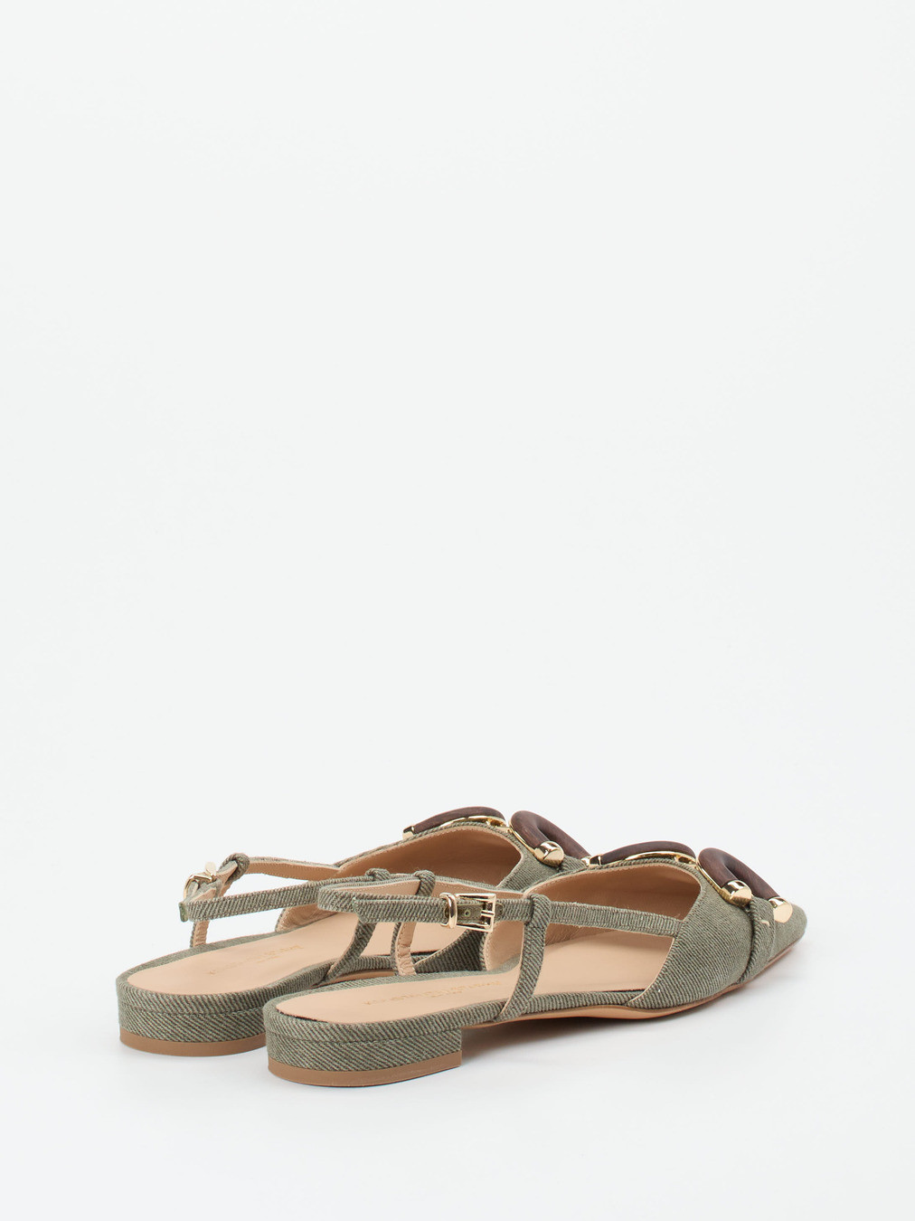 Slingpumps grün 1301629000103
