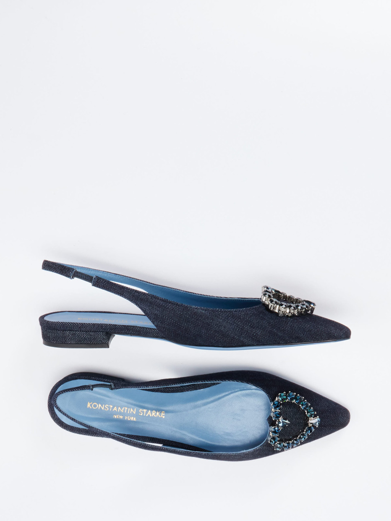 Slingpumps blau 1301109001204