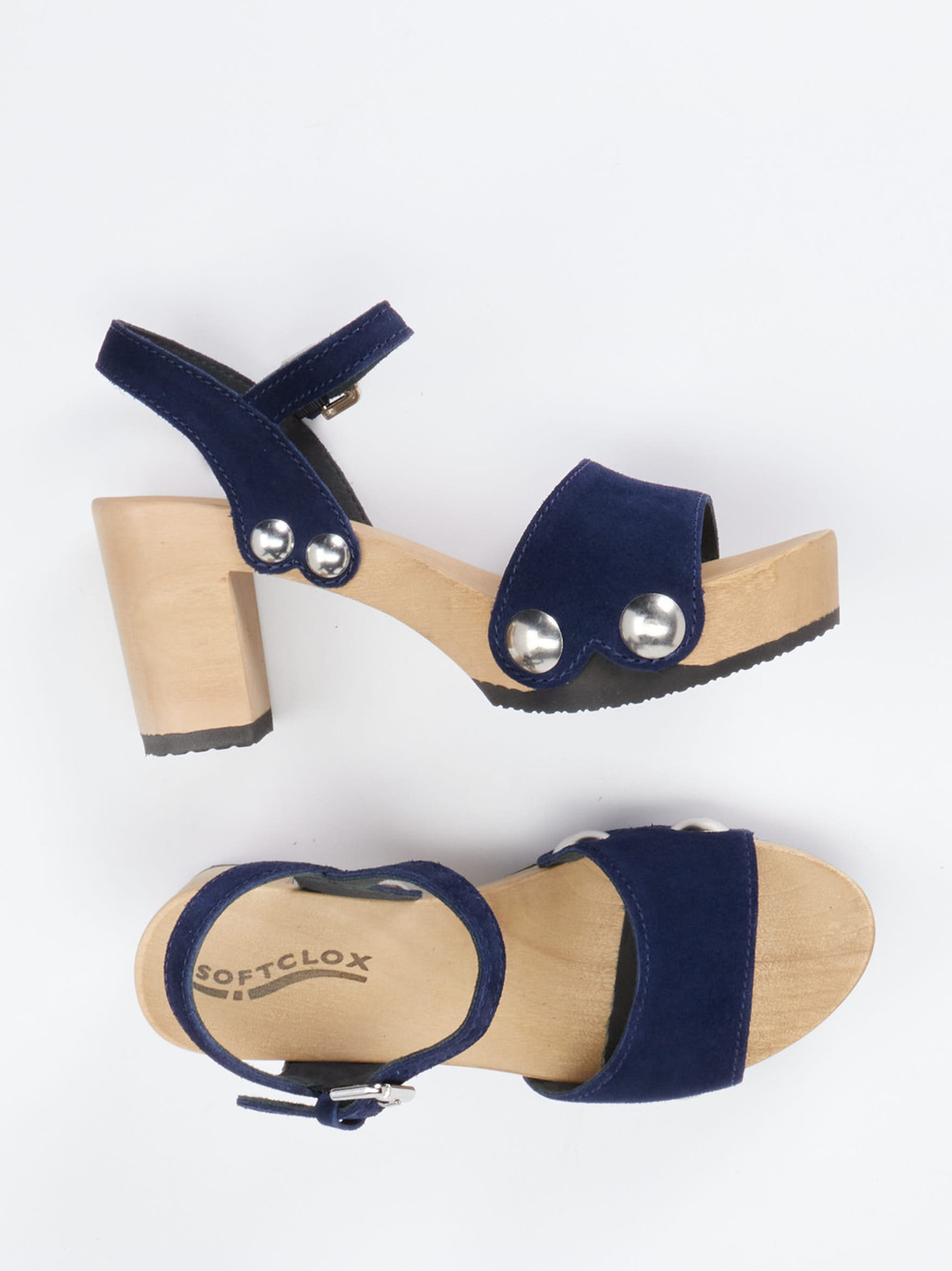 Plateau-Sandalette blau 1249109000904