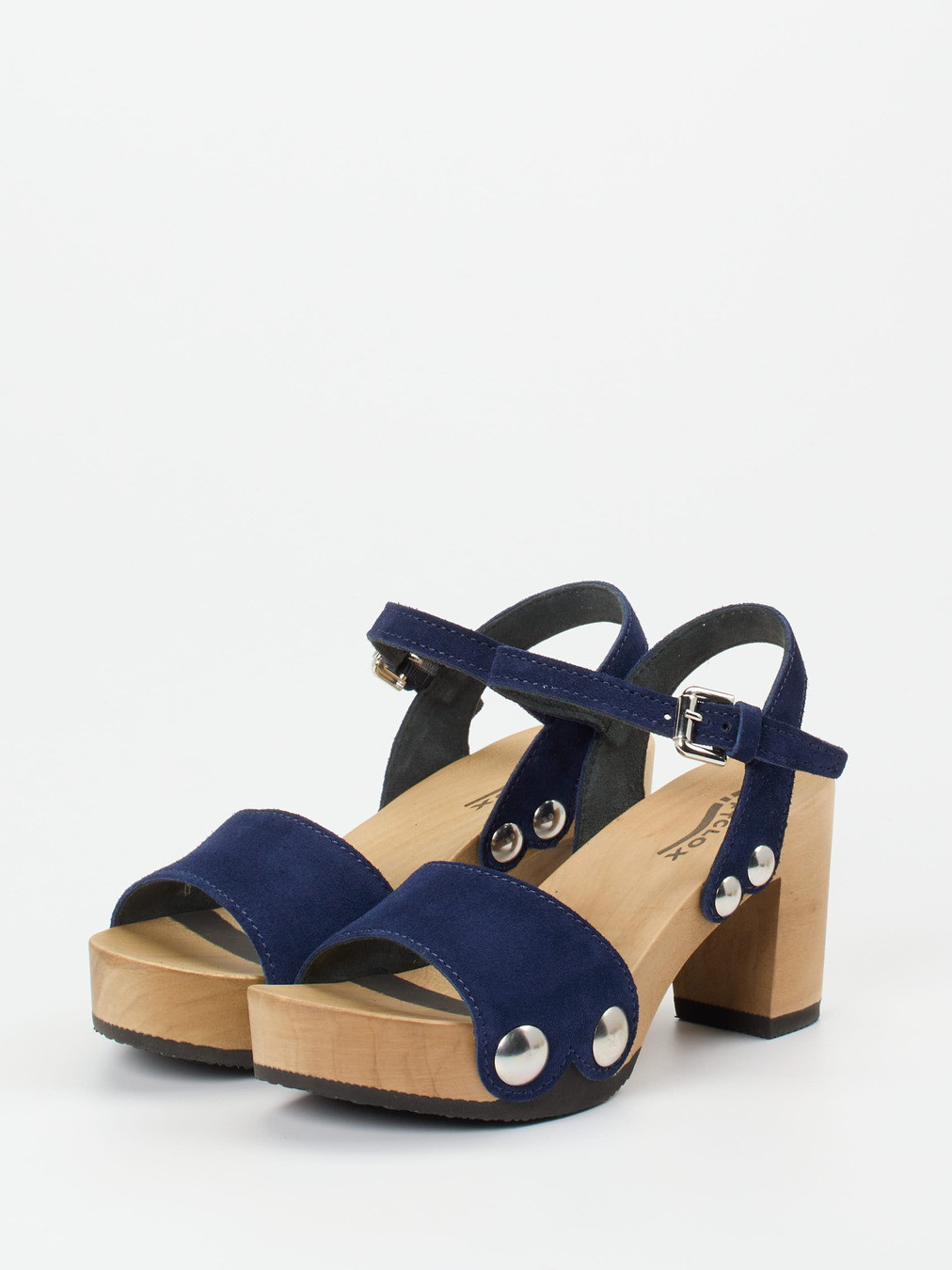 Plateau-Sandalette blau 1249109000902