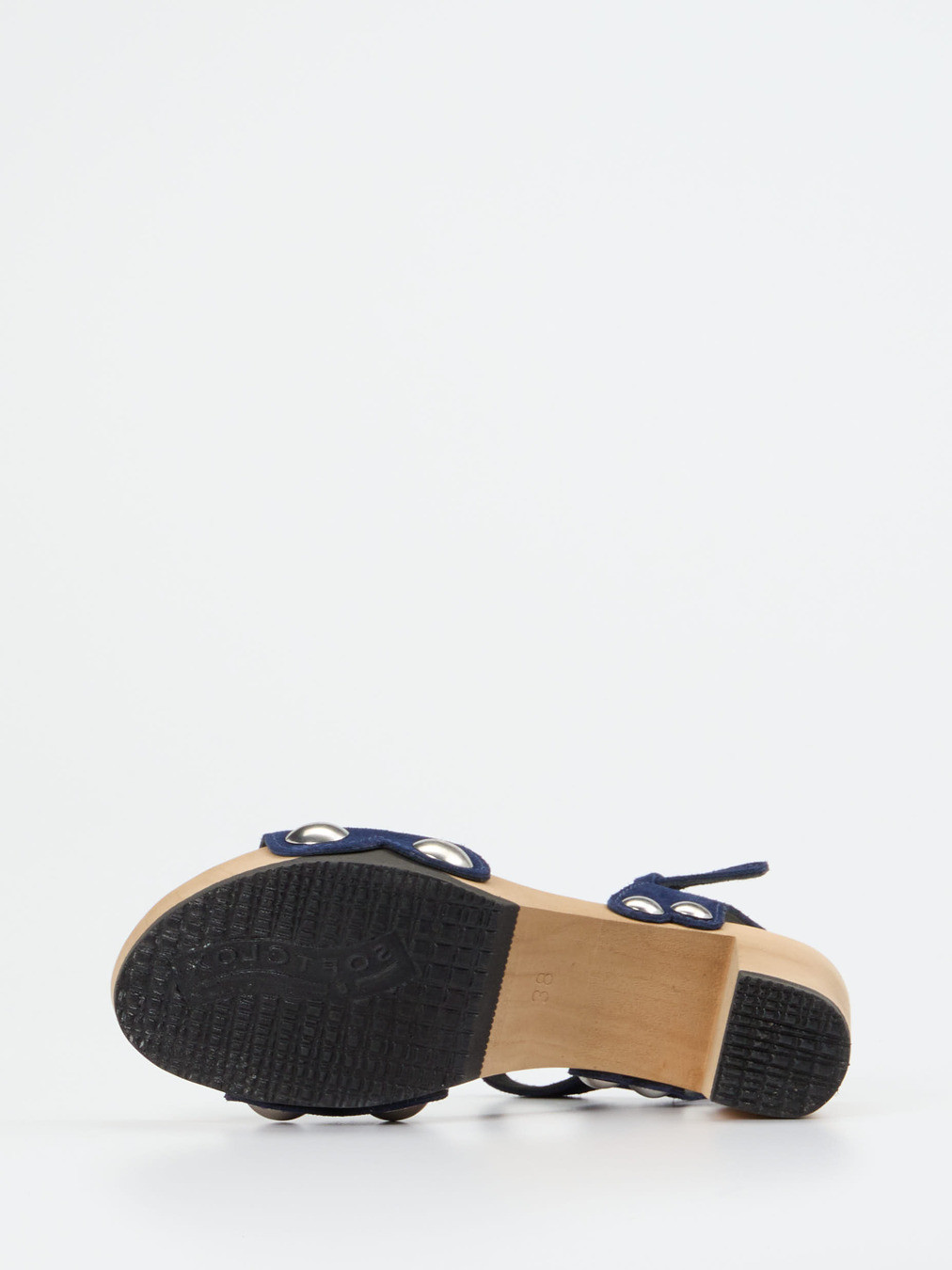 Plateau-Sandalette blau 1249109000905