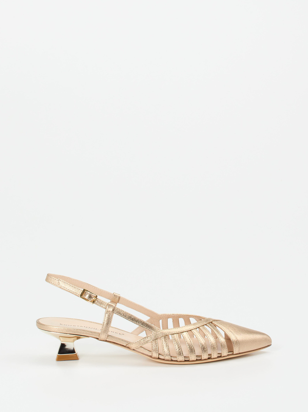 Slingpumps gold 1302889000201