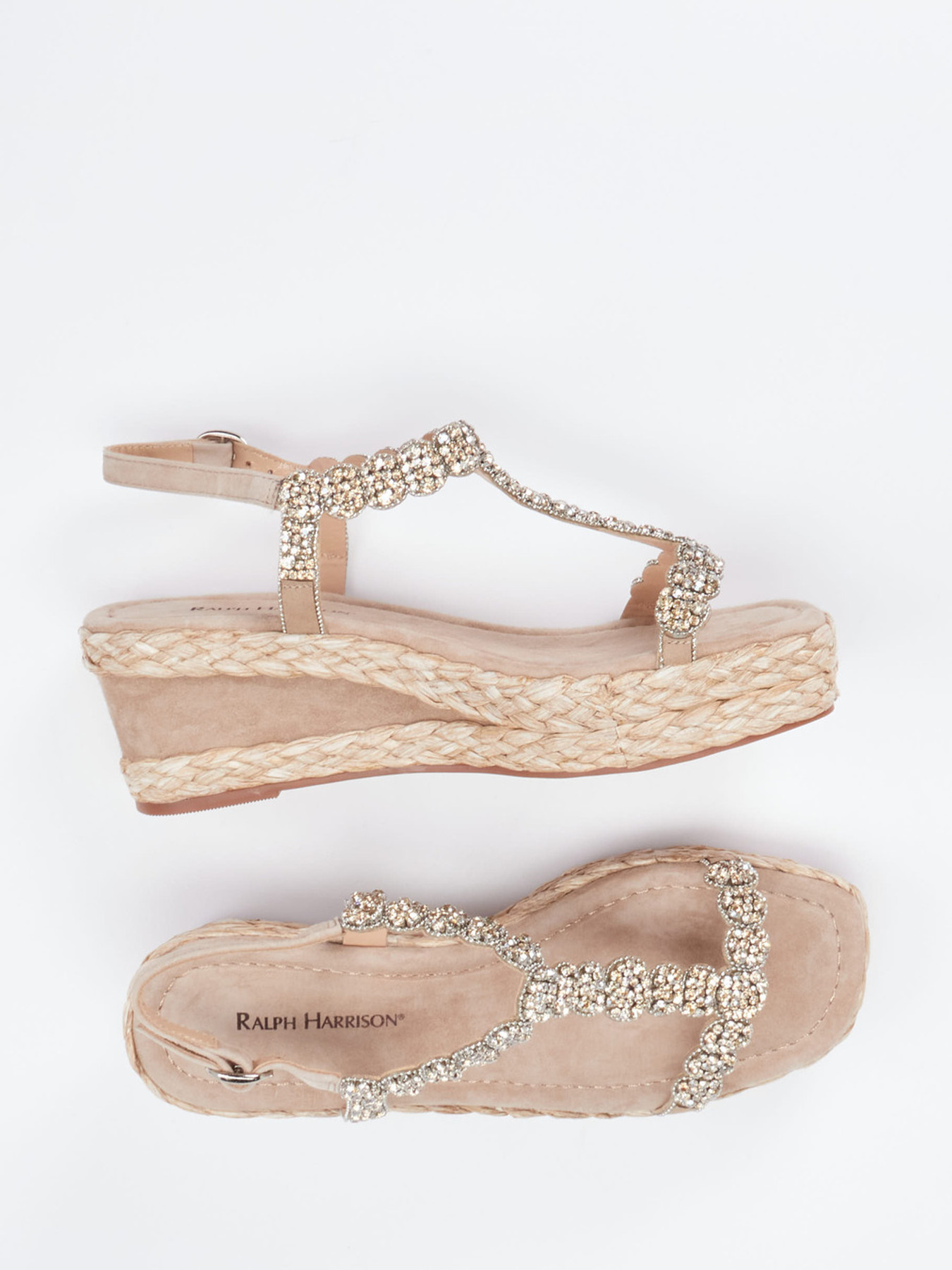 Keilsandalette beige 1257359000704