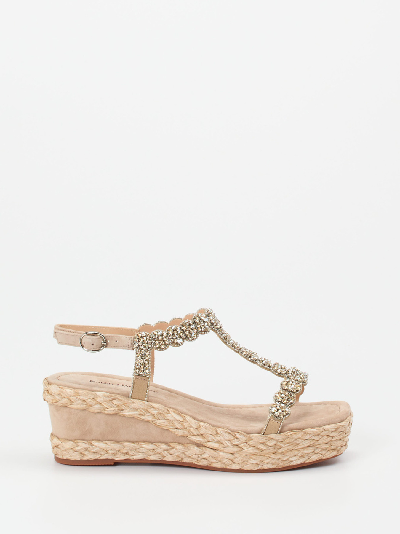 Keilsandalette beige 1257359000701
