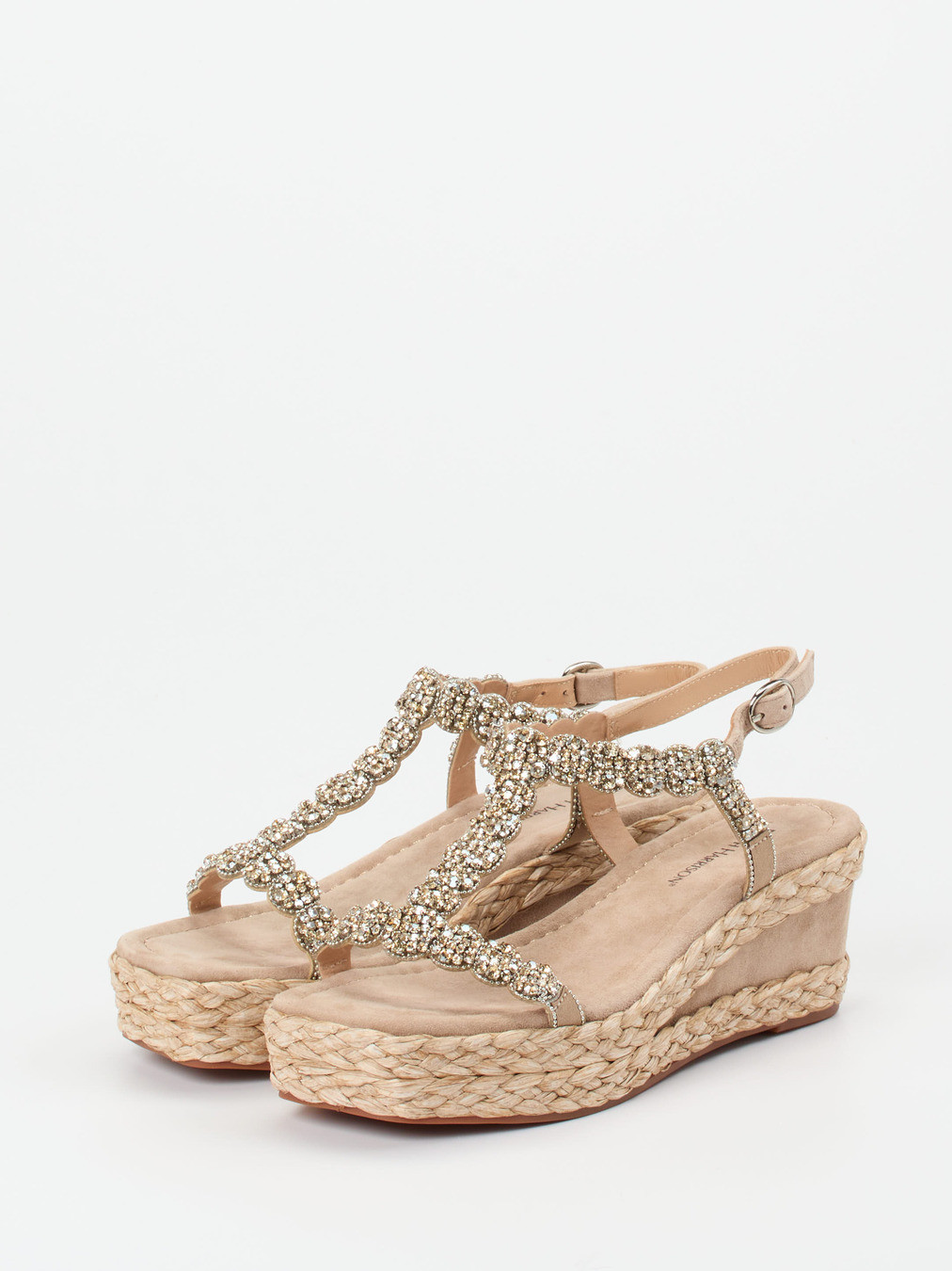 Keilsandalette beige 1257359000702