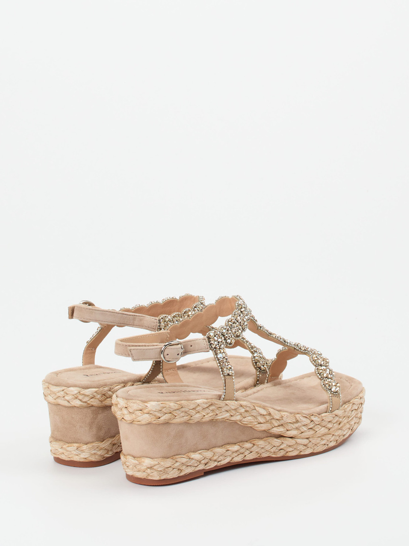 Keilsandalette beige 1257359000703