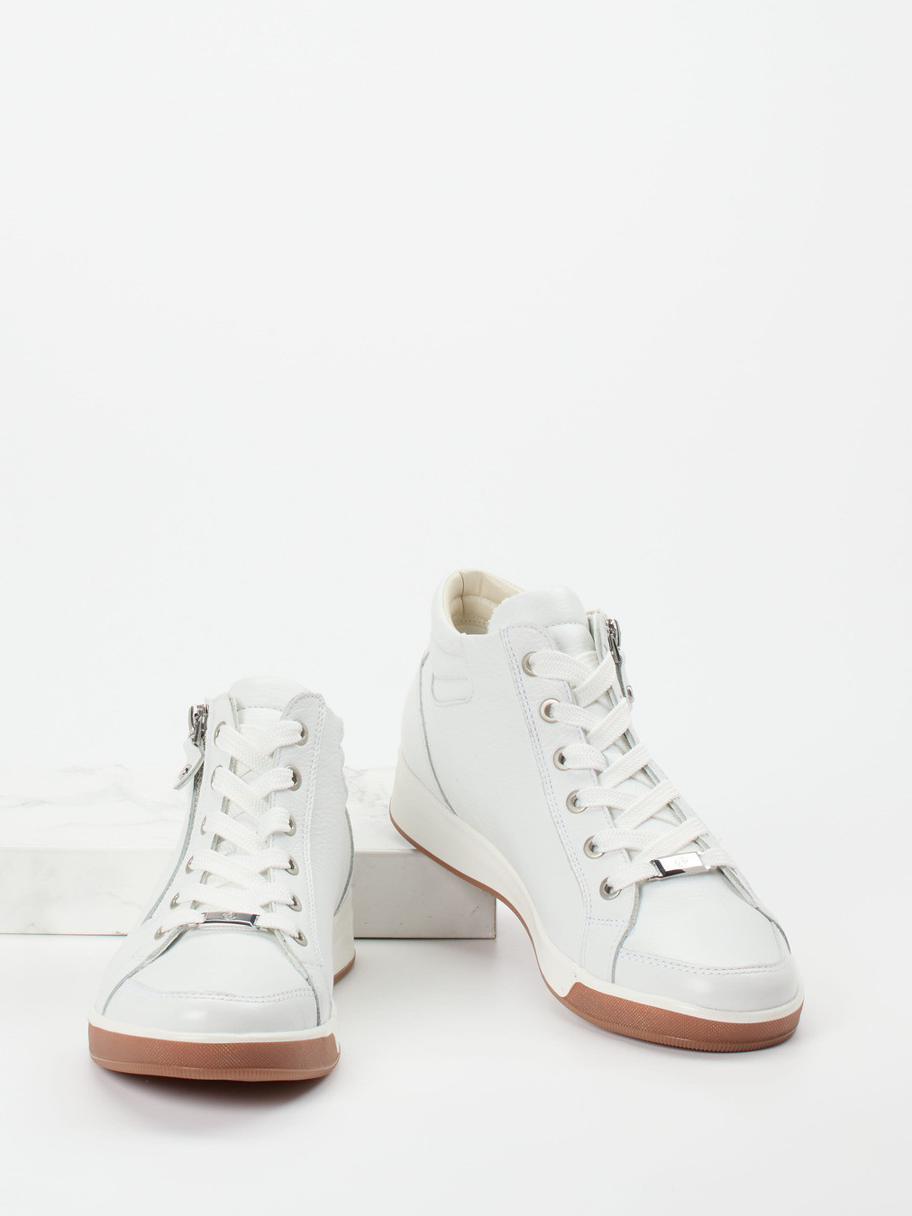 Schnürstiefelette weiß 2751799000904