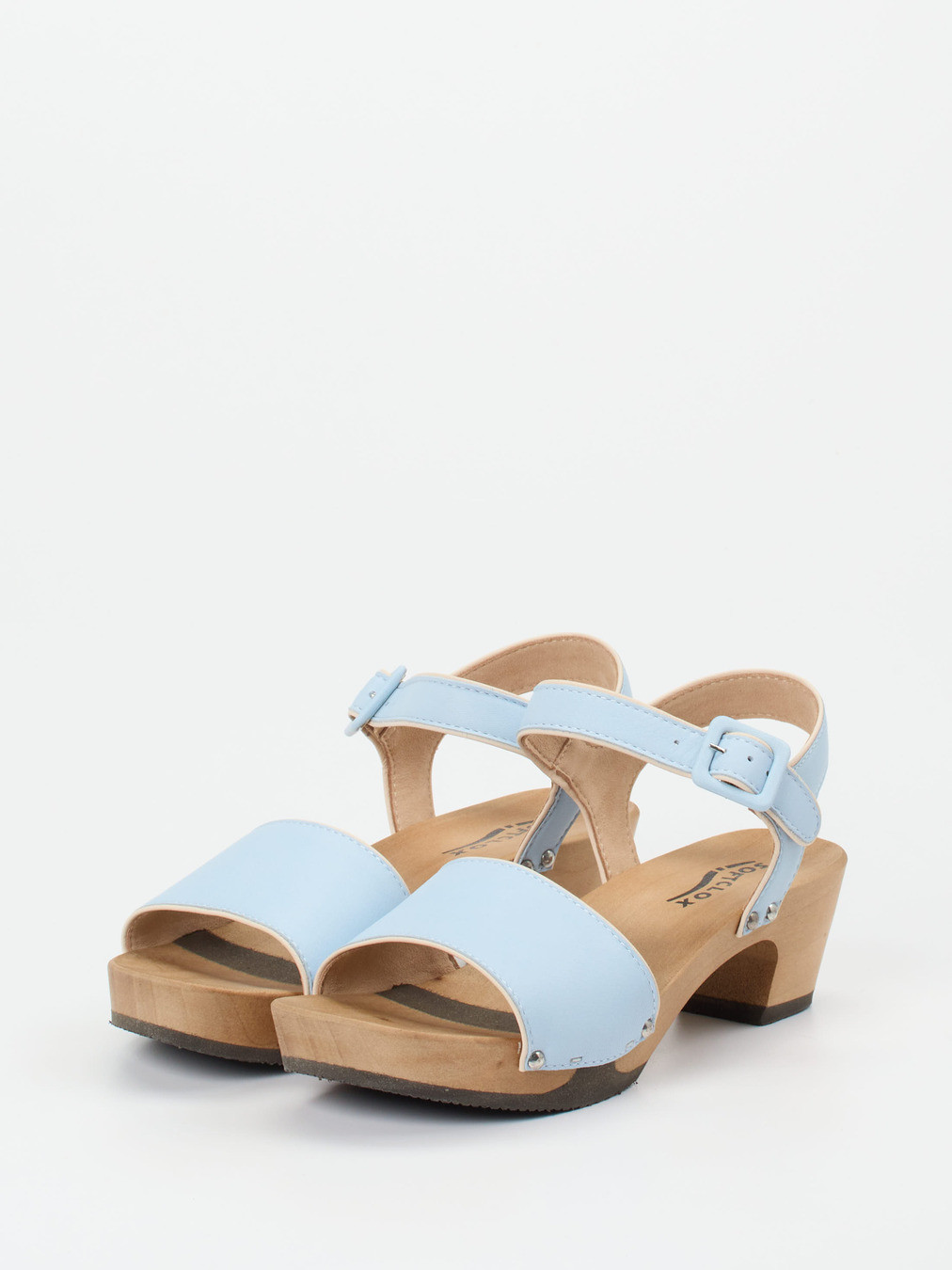 Plateausandalette blau 1249199000402