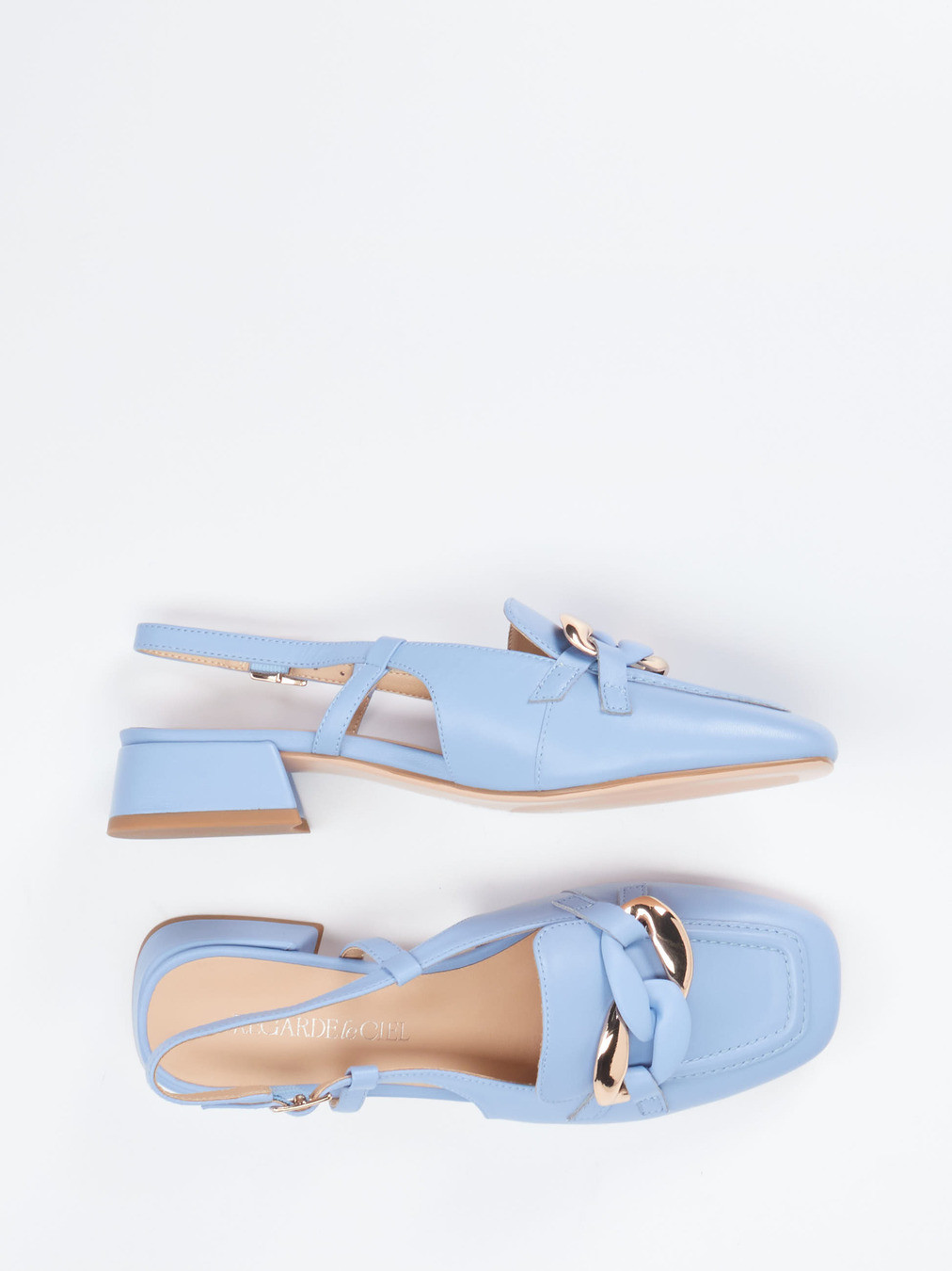 Slingpumps blau 1302199000204