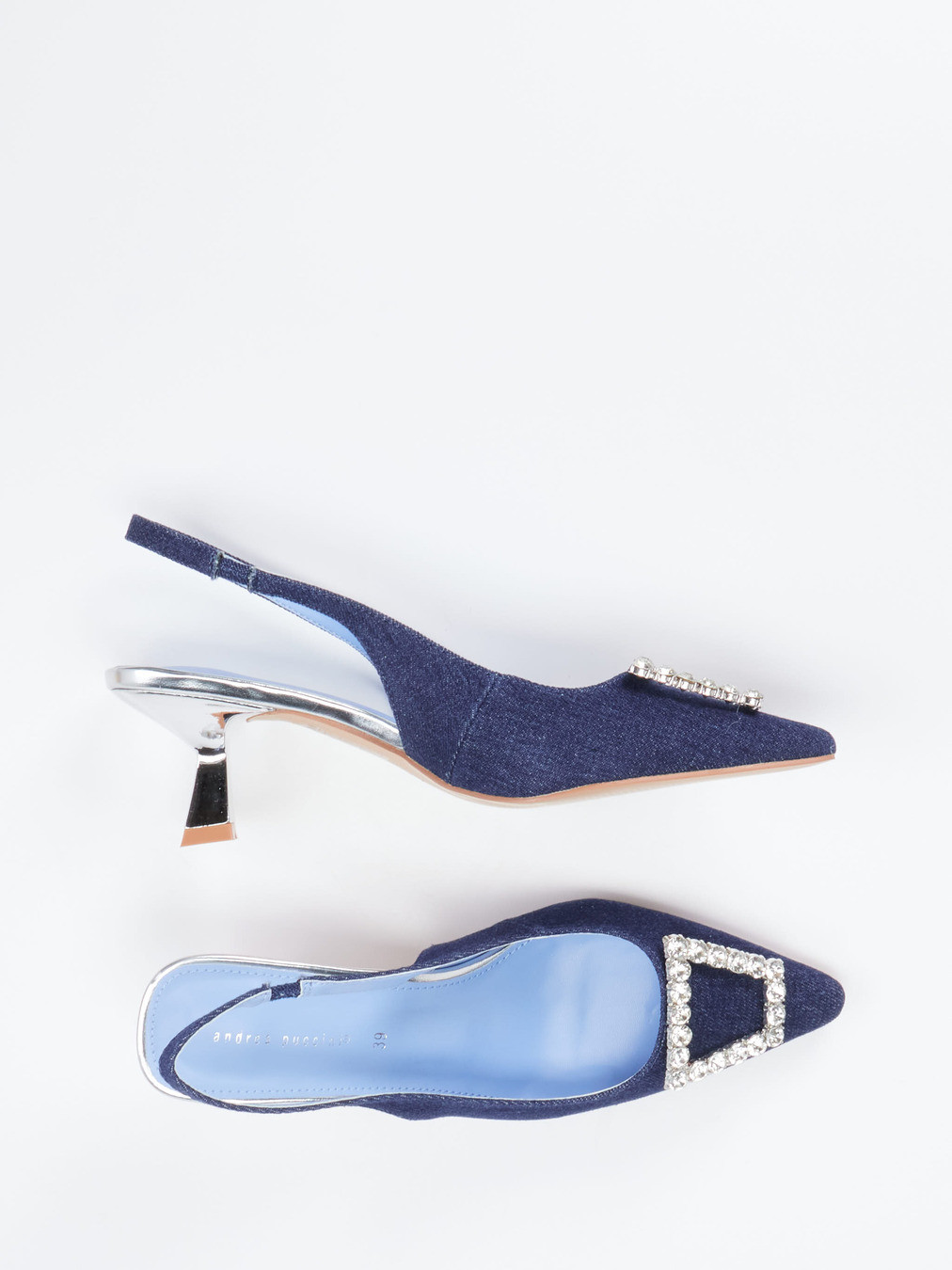 Slingpumps blau 1309159000304