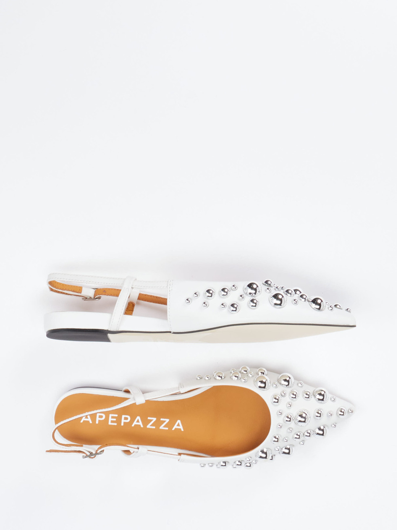 Slingpumps weiß 1301799000204