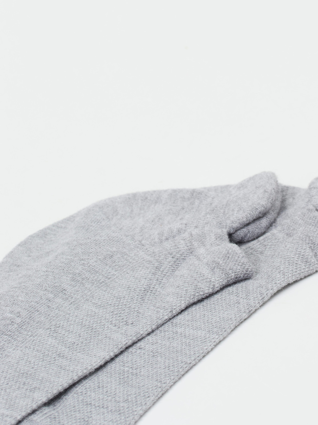 Sneakersocken (auch Quarter) grau 9492499000501