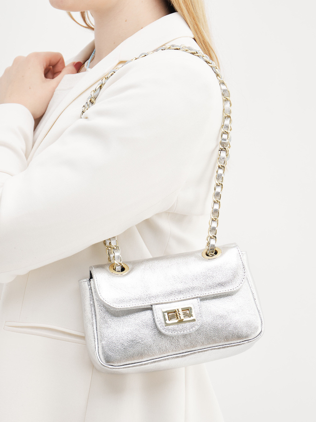 Umhängetasche silber 9391449001206