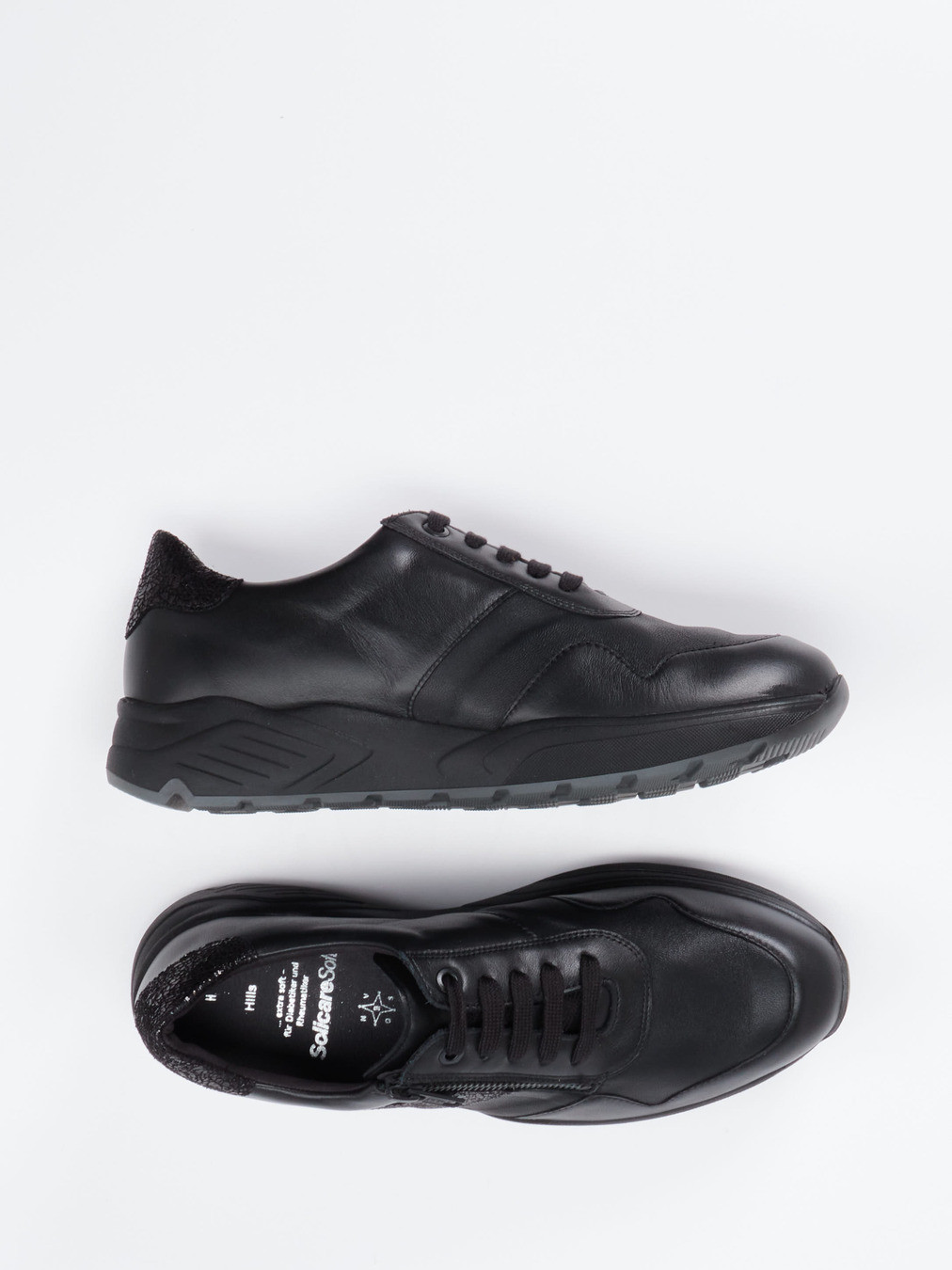 Schnürschuhe für Diabetiker schwarz 2691009003204