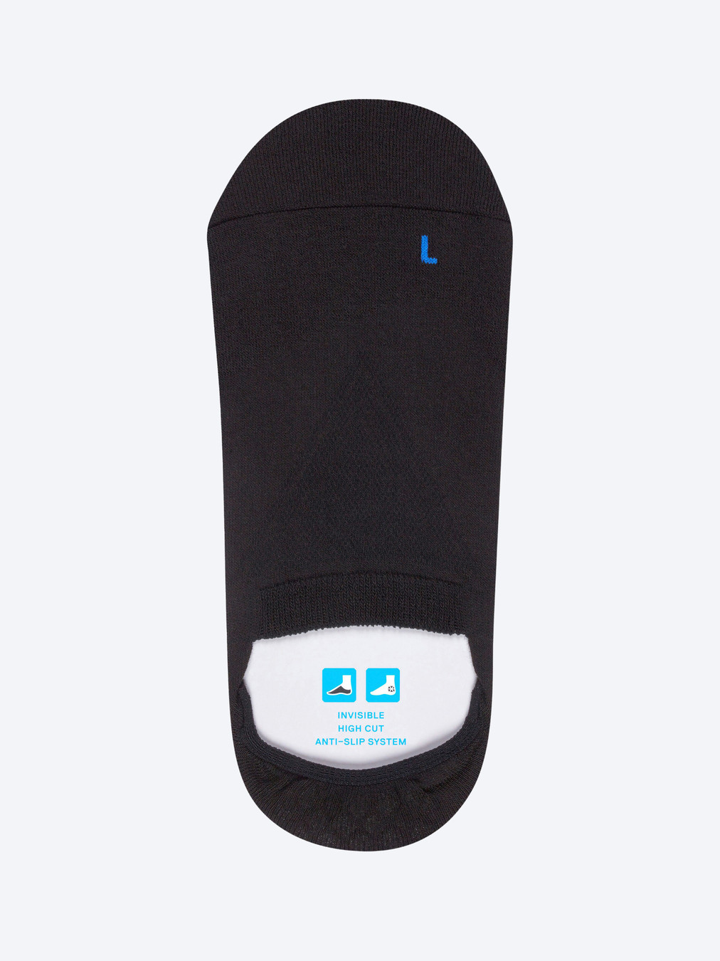 Cool Kick Herren Sneakersocken schwarz 9498009000604