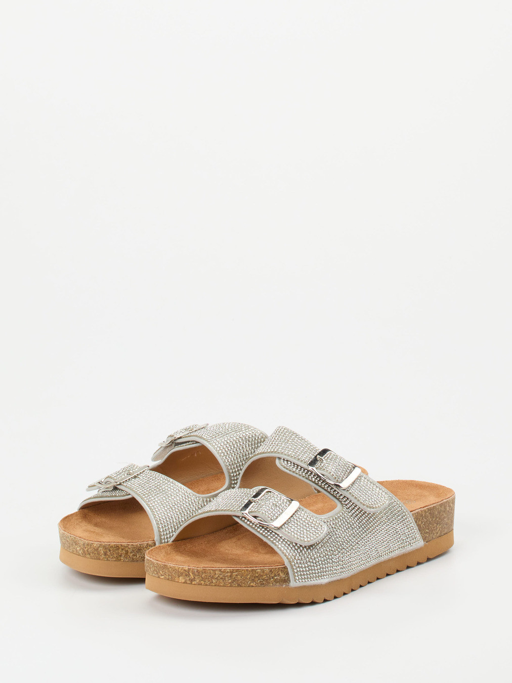 Pantolette silber 1103449000402