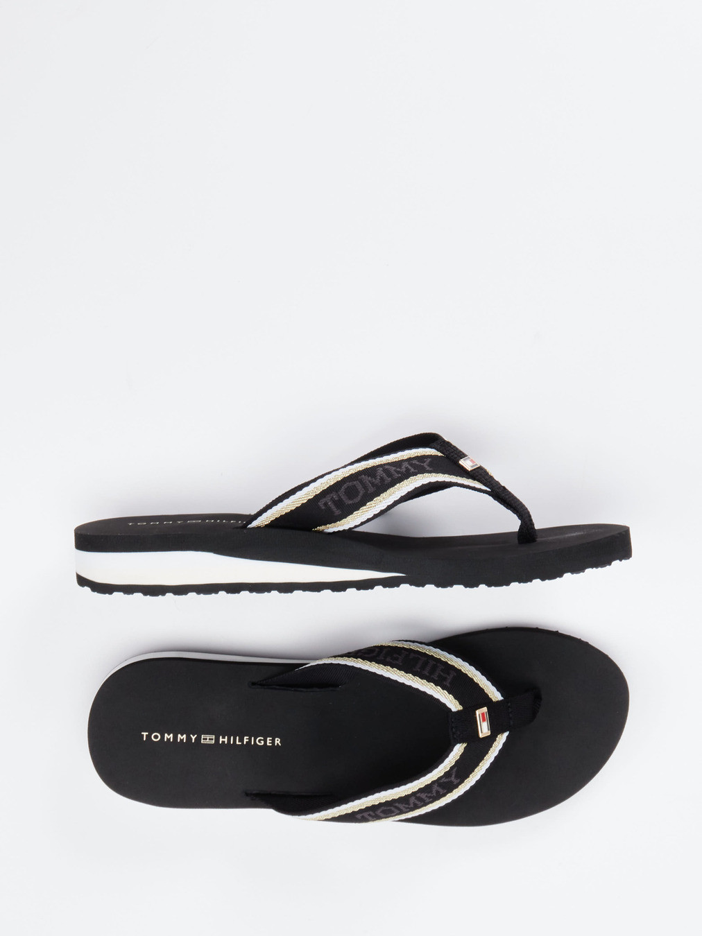 Badepantolette schwarz 7121009004404