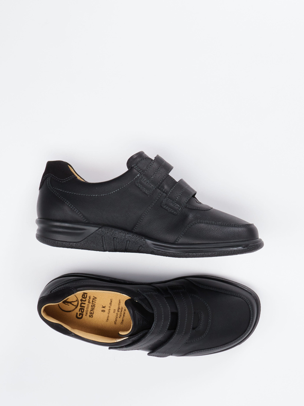 Slipper für Diabetiker und Rheumatiker geeignet schwarz 4551009005604