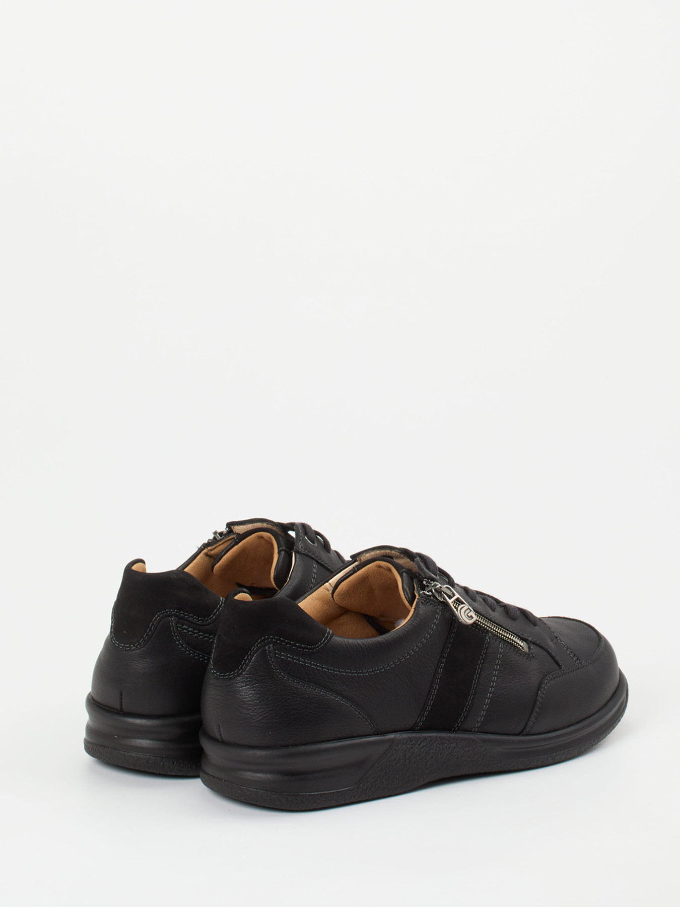 Schnürschuh für Diabetiker und Rheumatiker geeignet schwarz 4651009115403