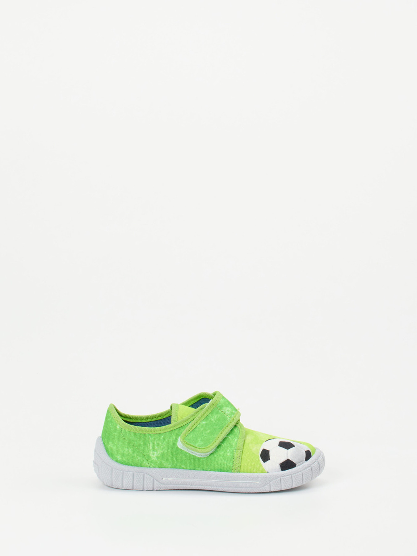 Klett-Hausschuh grün 7616659000501