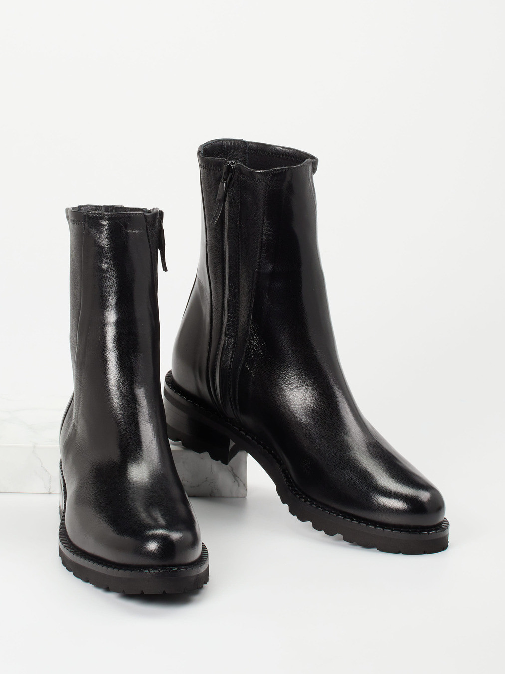 Stiefelette schwarz 1833009004404