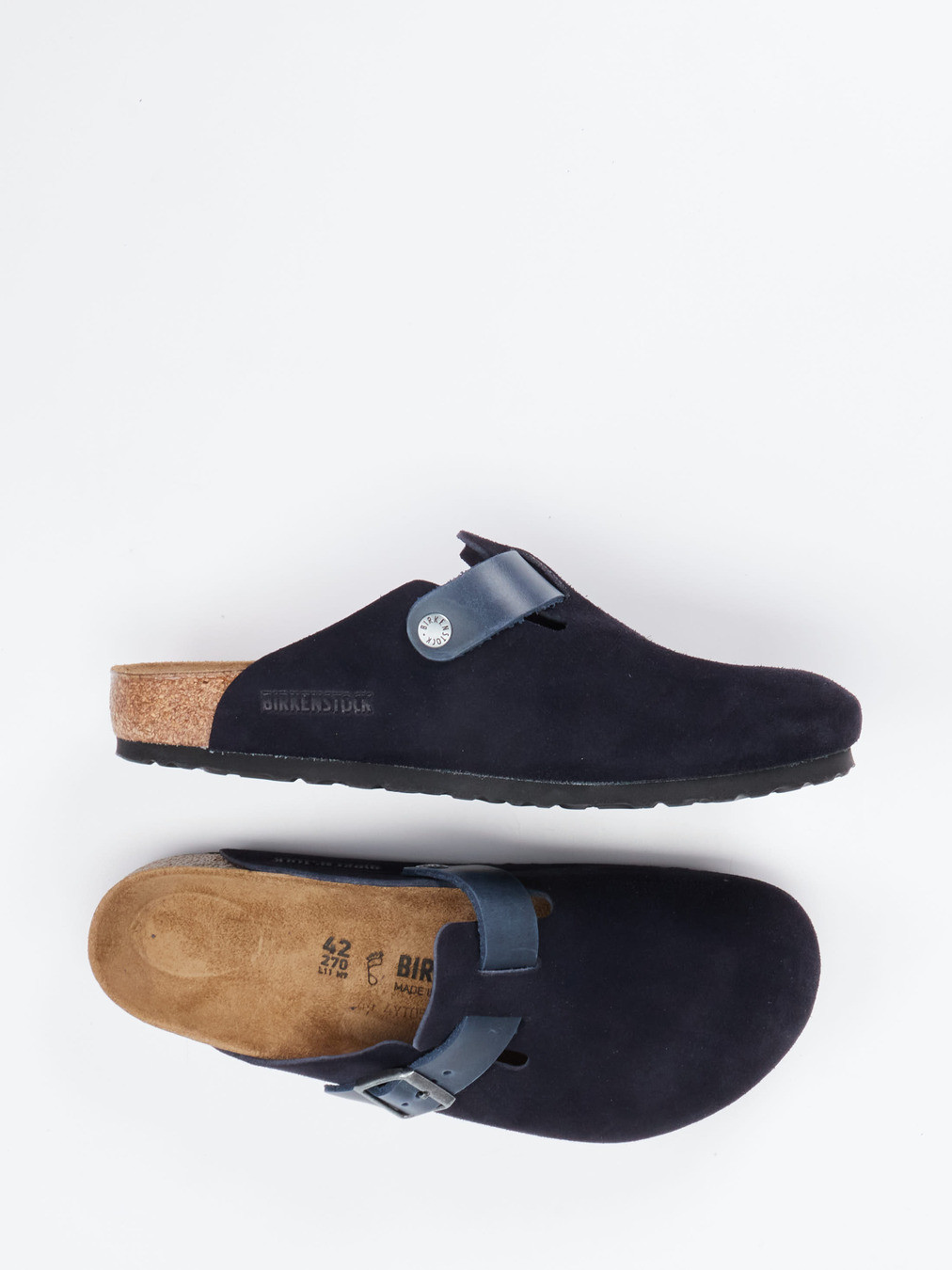 Pantolette Boston BS blau 4111109000804