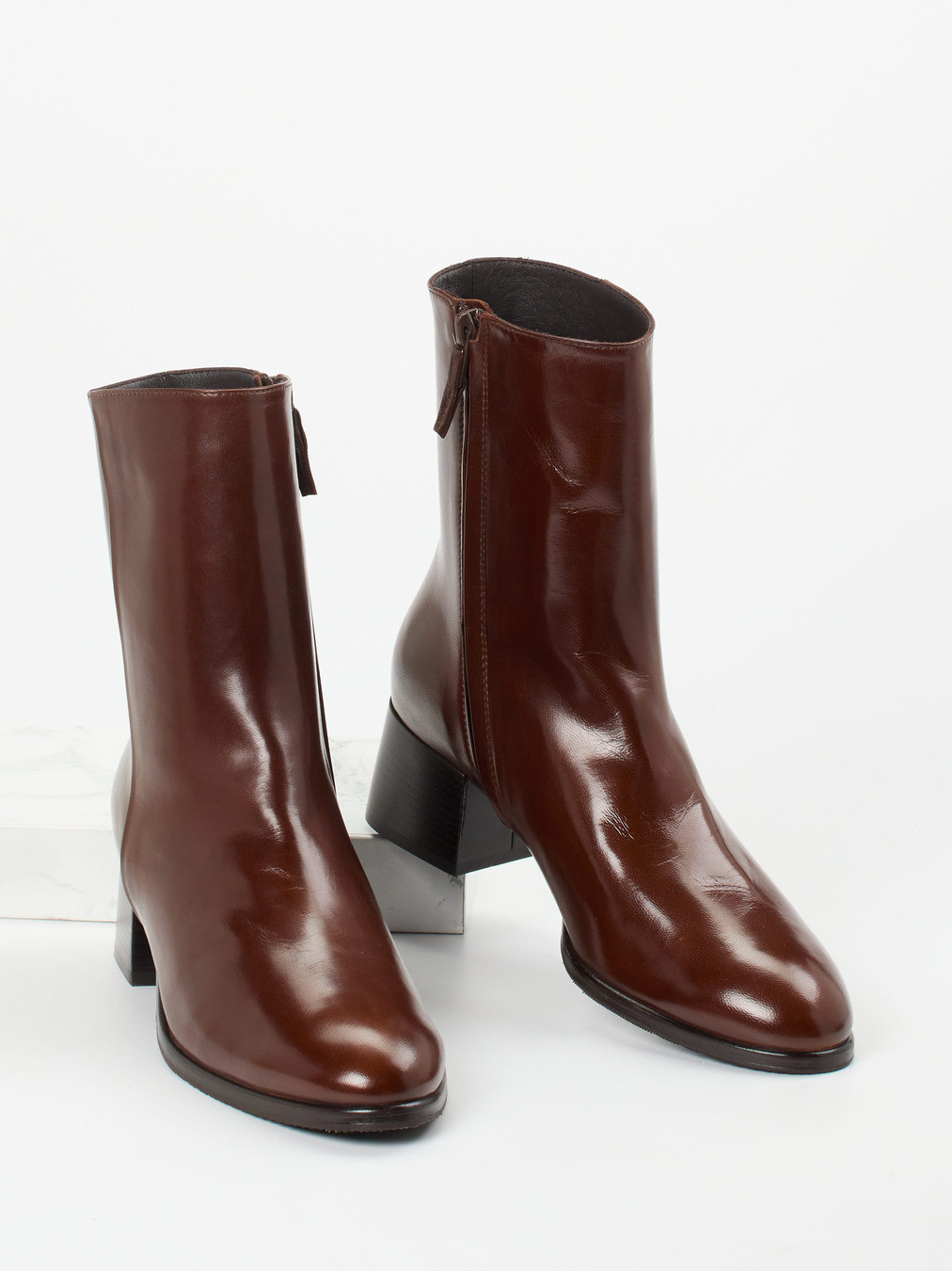 Stiefelette braun 1734289001304