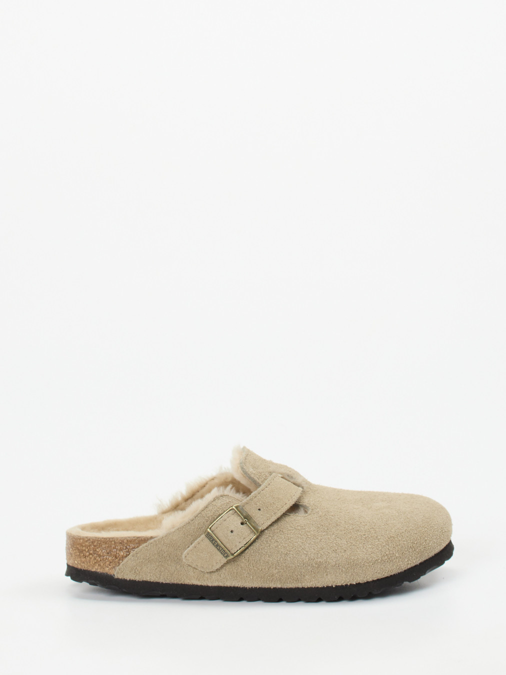 Pantolette Boston VL/Shearling braun 2111249000201