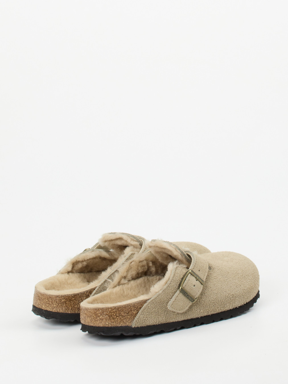 Pantolette Boston VL/Shearling braun 2111249000203