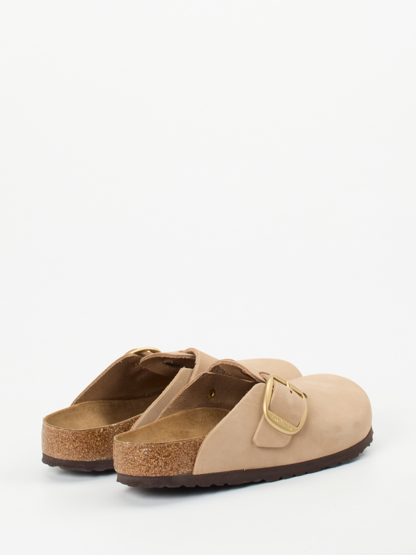 Pantolette Boston Big Buckle beige 2111399000203