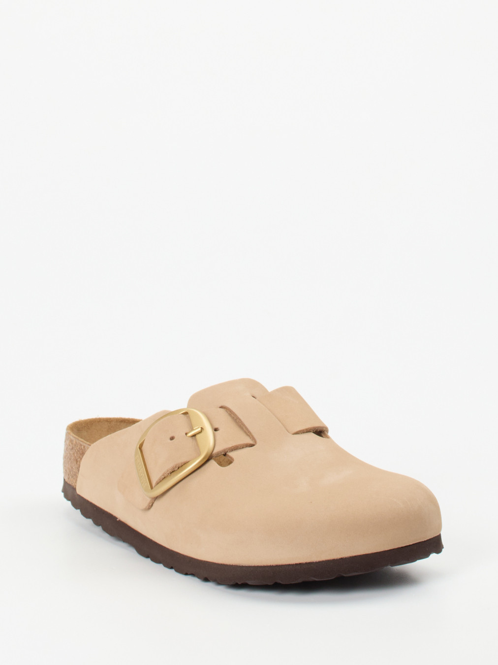 Pantolette Boston Big Buckle beige 2111399000206