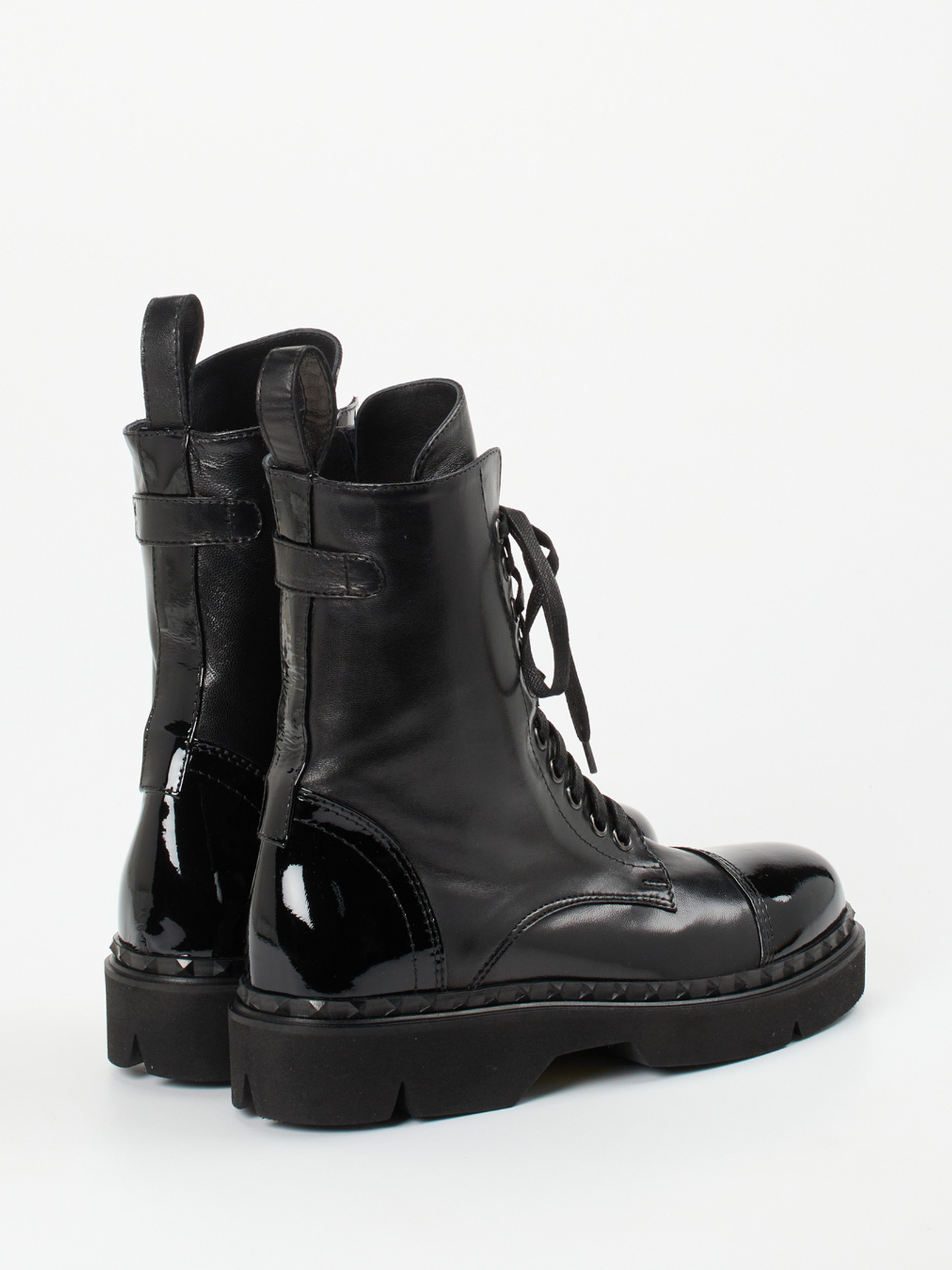 Schnürstiefelette schwarz 1723009018003