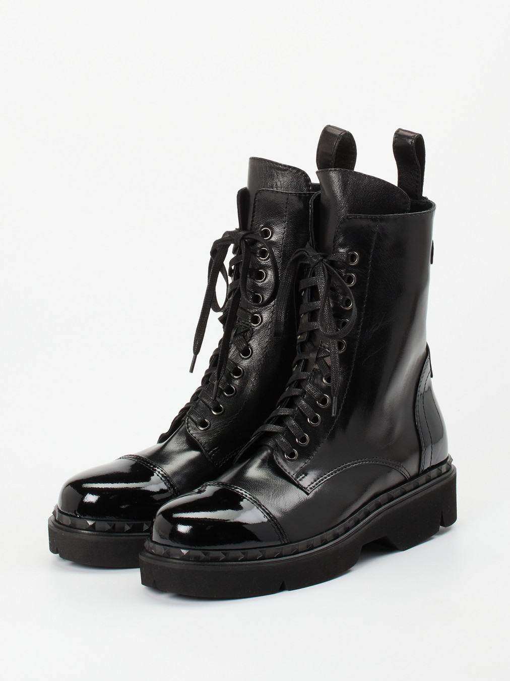 Schnürstiefelette schwarz 1723009018002