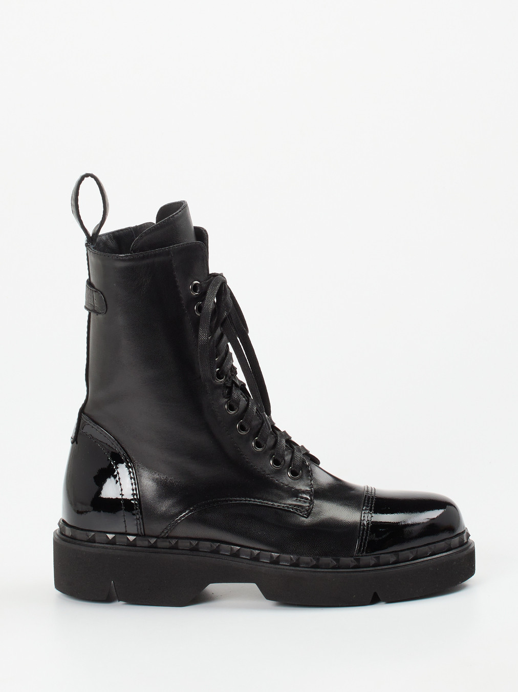 Schnürstiefelette schwarz 1723009018001