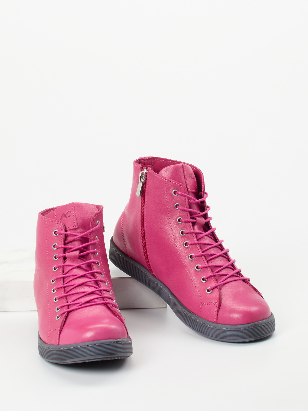 Schnürstiefelette pink 2751549000504