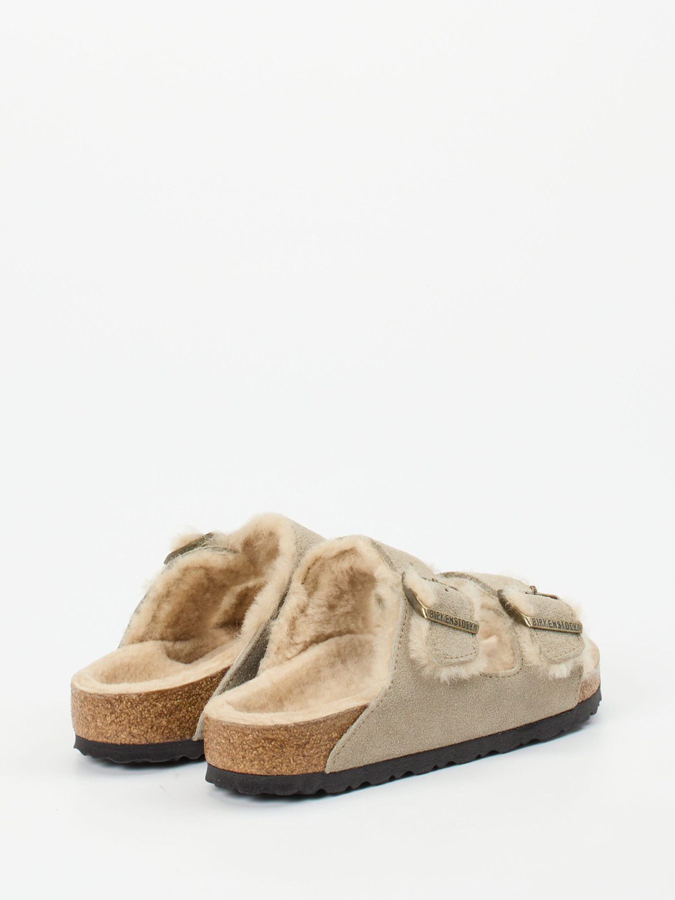 Pantolette Arizona Shearling braun 2110249000703